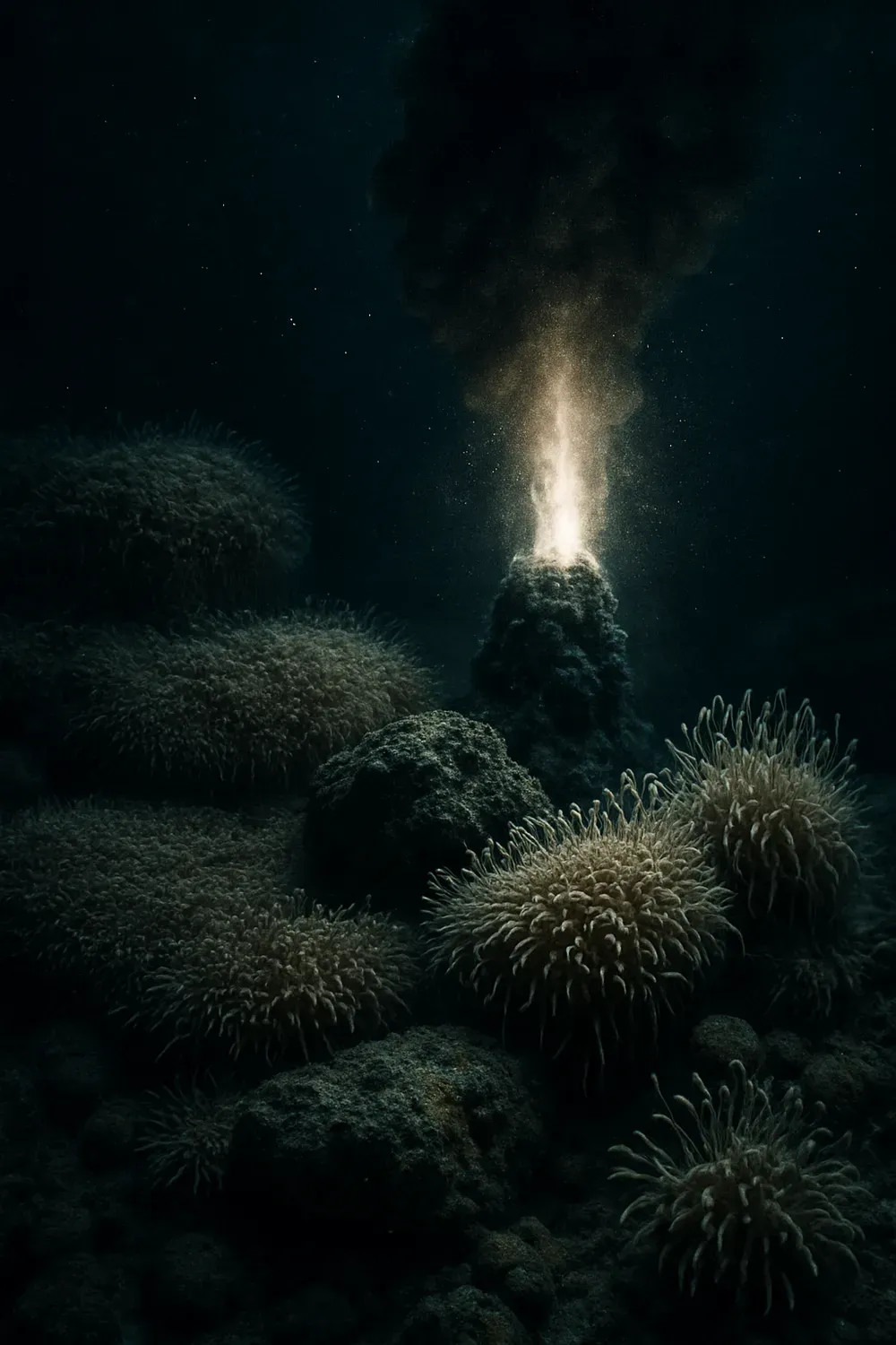 LUCA nel suo habitat originario, sorgenti idrotermali oceaniche